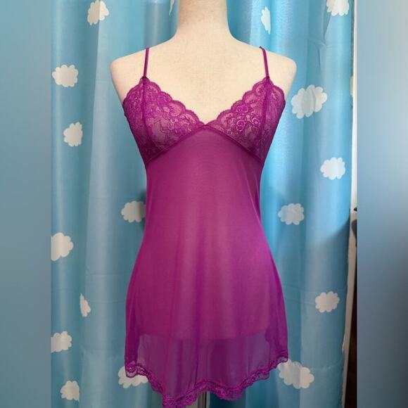 Two Victoria's Secret chemise lingerie tops- S - Picture 3 of 9